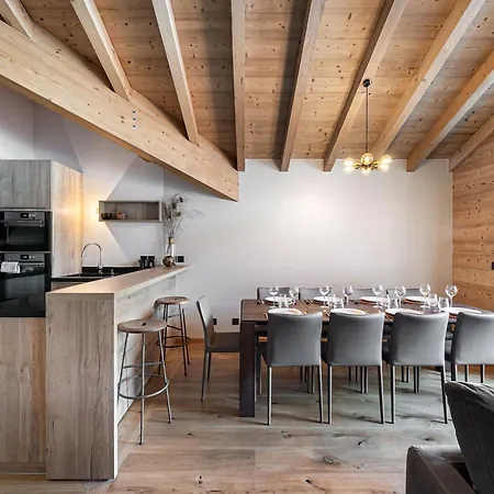 דירה Magnifique Duplex Neuf A Courchevel, 4 Chambres, Garage, Balcon - Fr-1-563-34 *