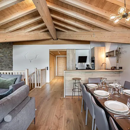 Magnifique Duplex Neuf A Courchevel, 4 Chambres, Garage, Balcon - Fr-1-563-34 *